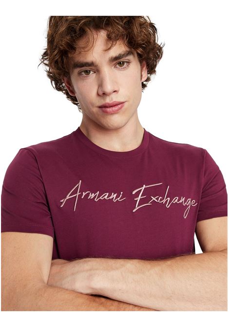 ORGANIC COTTON REGULAR SLIM FIT ARMANI EXCHANGE | T-shirt | 6LZTHB ZJBVZ1306